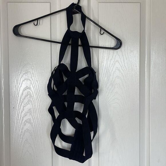 Dream girl Sexy Hollow Out Crop Top and bottoms SZ O/S - Picture 2 of 7